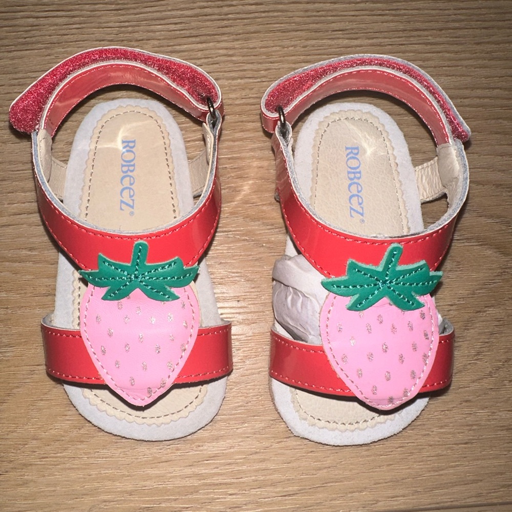 Robeez Strawberry Sandals